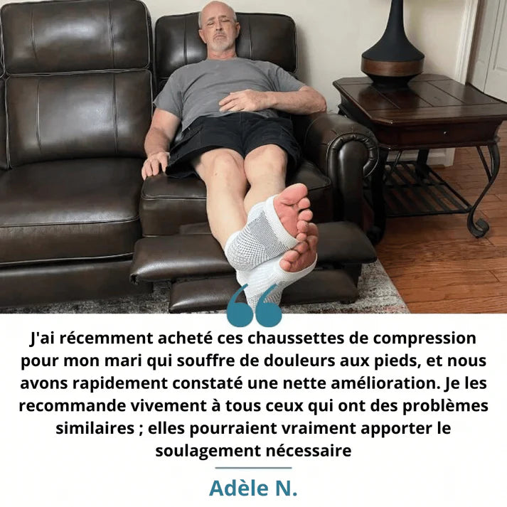 Chaussettes de Compression Anti-Douleur | Jambes Légères & Zéro Enflure | LesBonsChoix