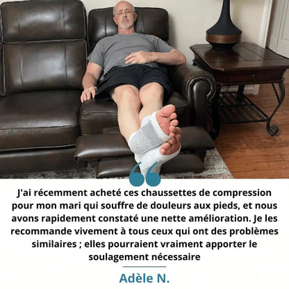 Chaussettes de Compression Anti-Douleur | Jambes Légères & Zéro Enflure | LesBonsChoix