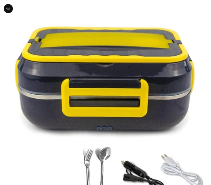 Lunch Box Chauffante Électrique — Mangez Chaud Partout, Sans Micro-ondes, Sans Compromis