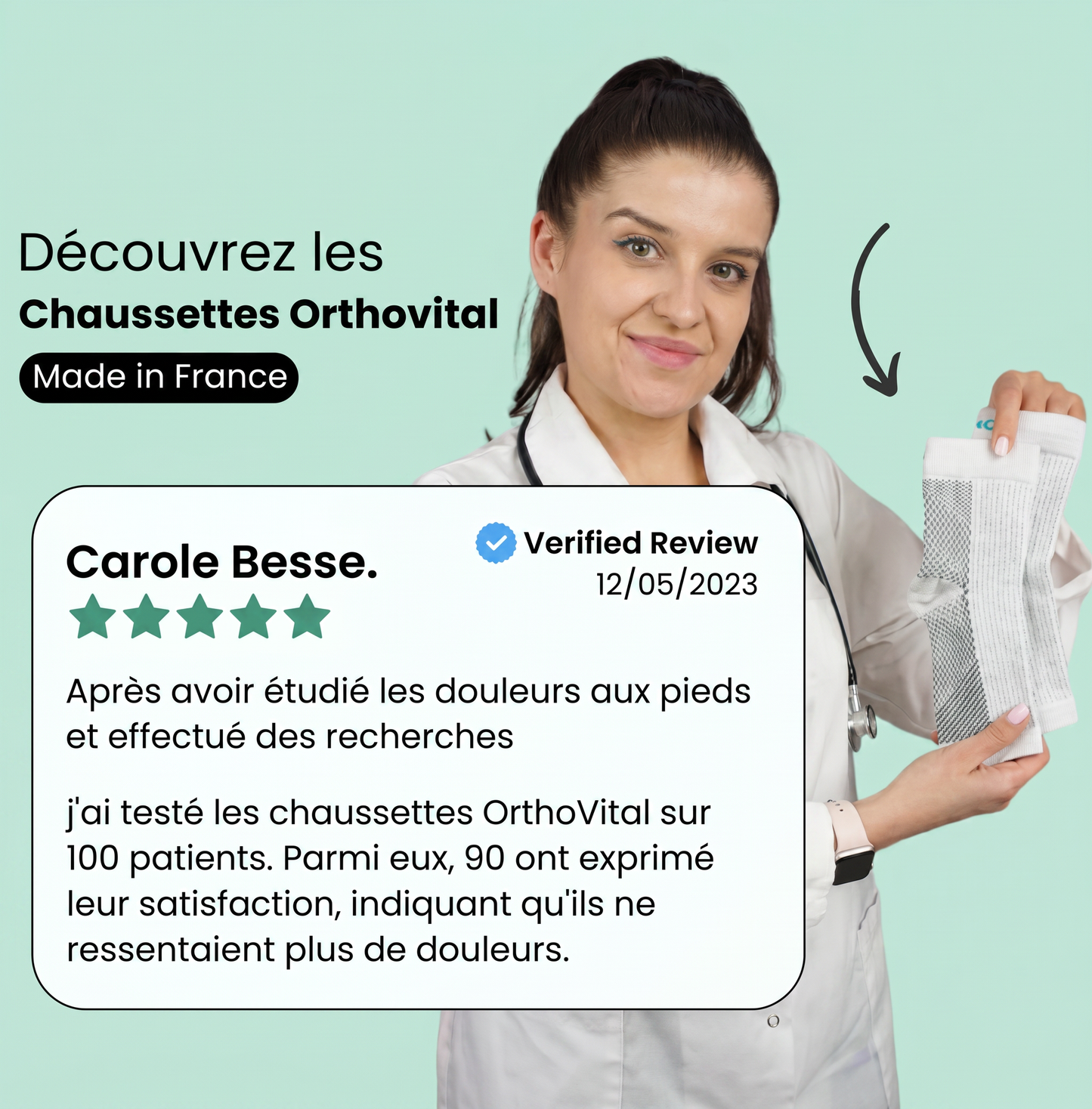 Chaussettes de Compression Anti-Douleur | Jambes Légères & Zéro Enflure | LesBonsChoix