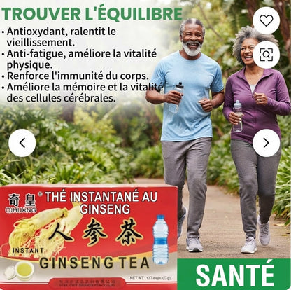 Thé Ginseng  — L'Énergie Naturelle qui Réveille Ton Corps et Ton Esprit, Tasse Après Tasse
